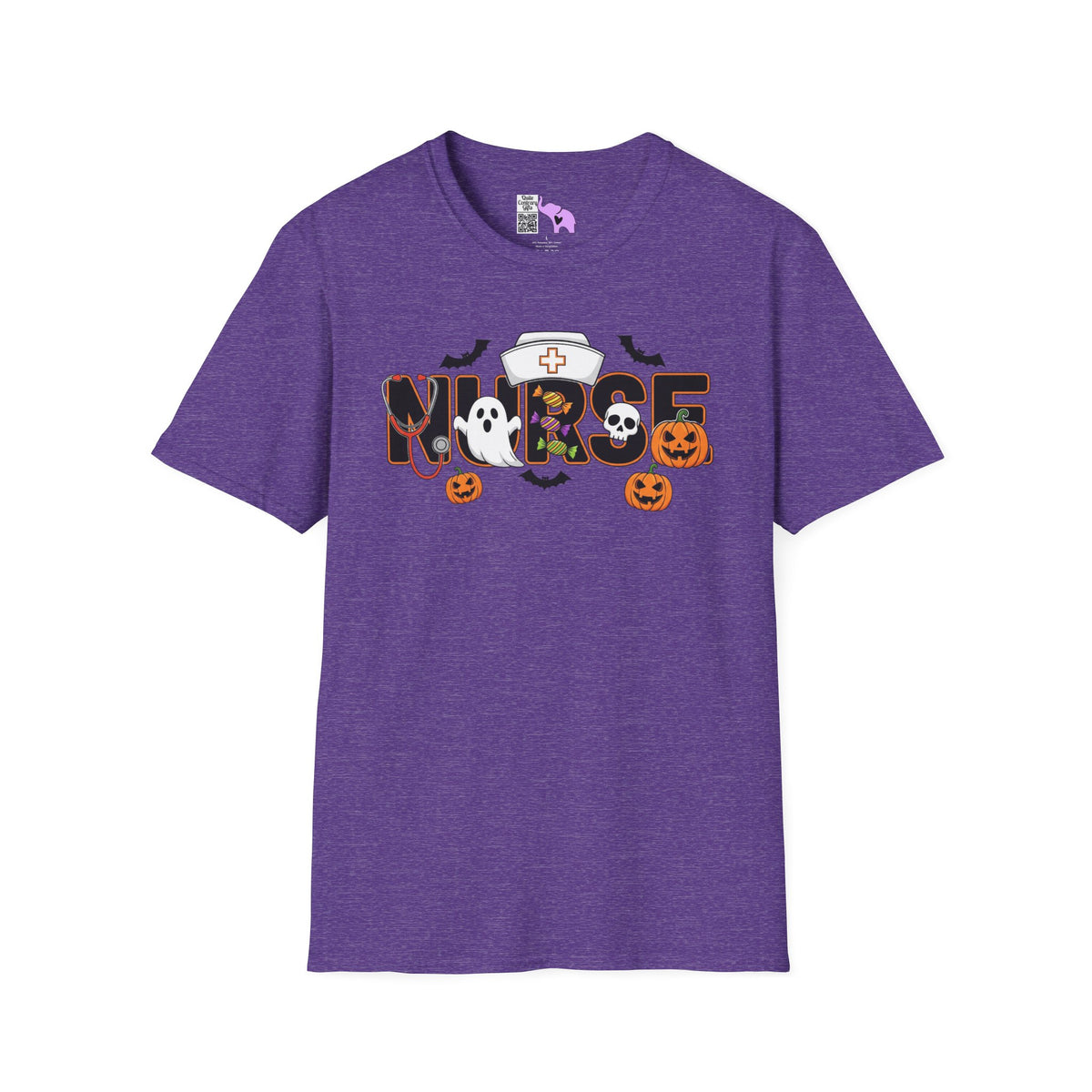 Fun Halloween Nurse Adult T-shirt