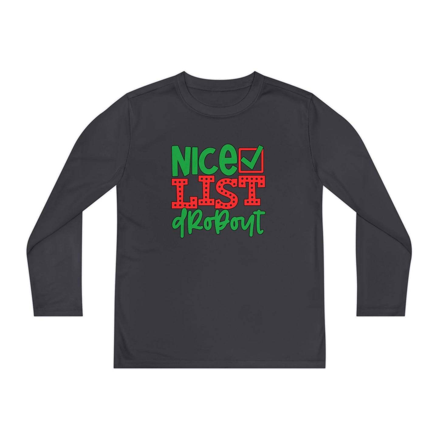 Nice List Dropout Youth Long Sleeve Tee