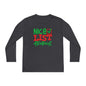 Nice List Dropout Youth Long Sleeve Tee