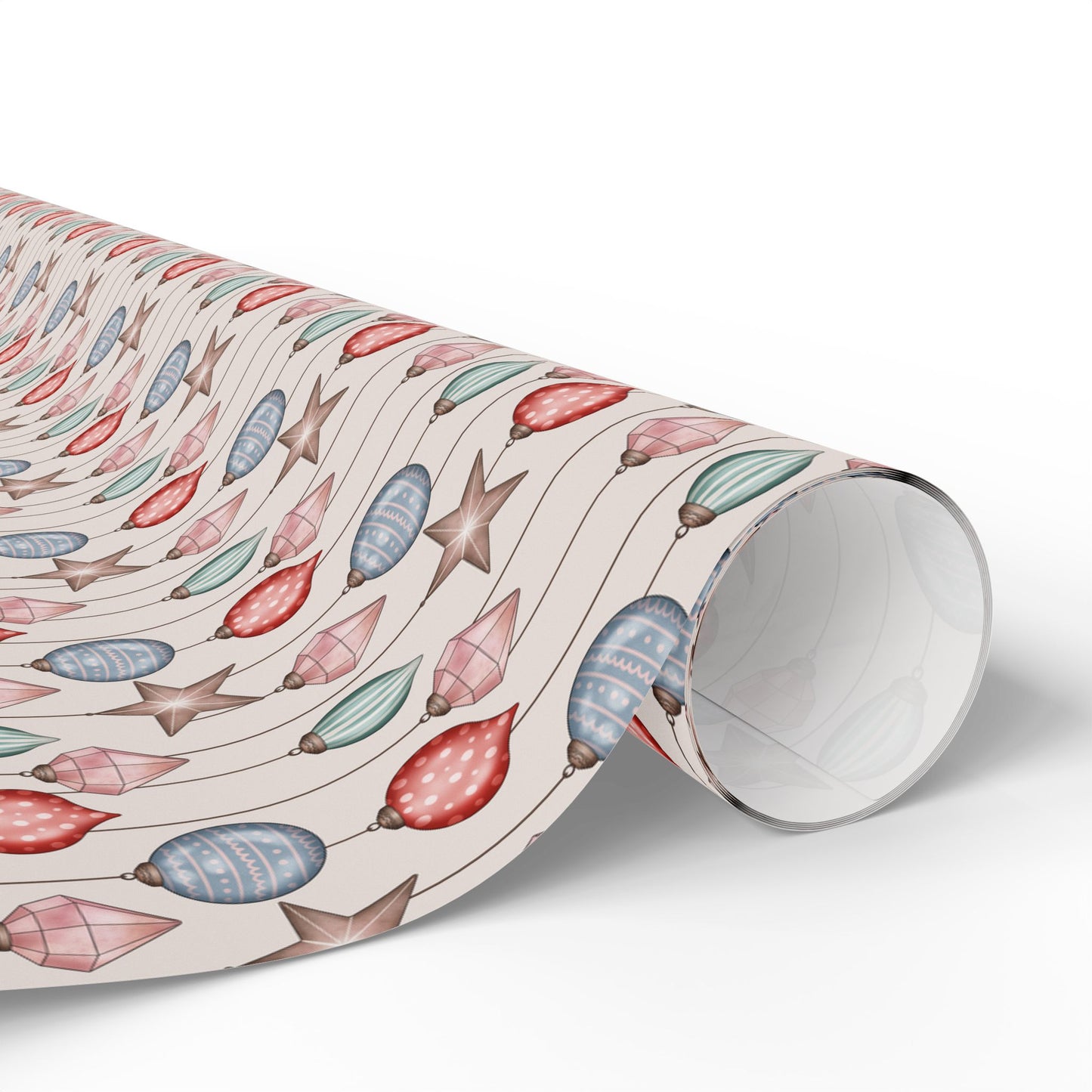 Christmas Baubles Wrapping Paper