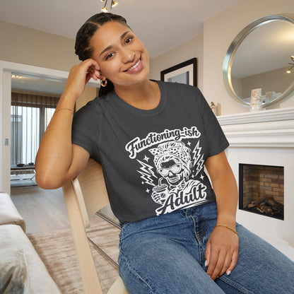 Functioning-Ish Adult Adult T-shirt