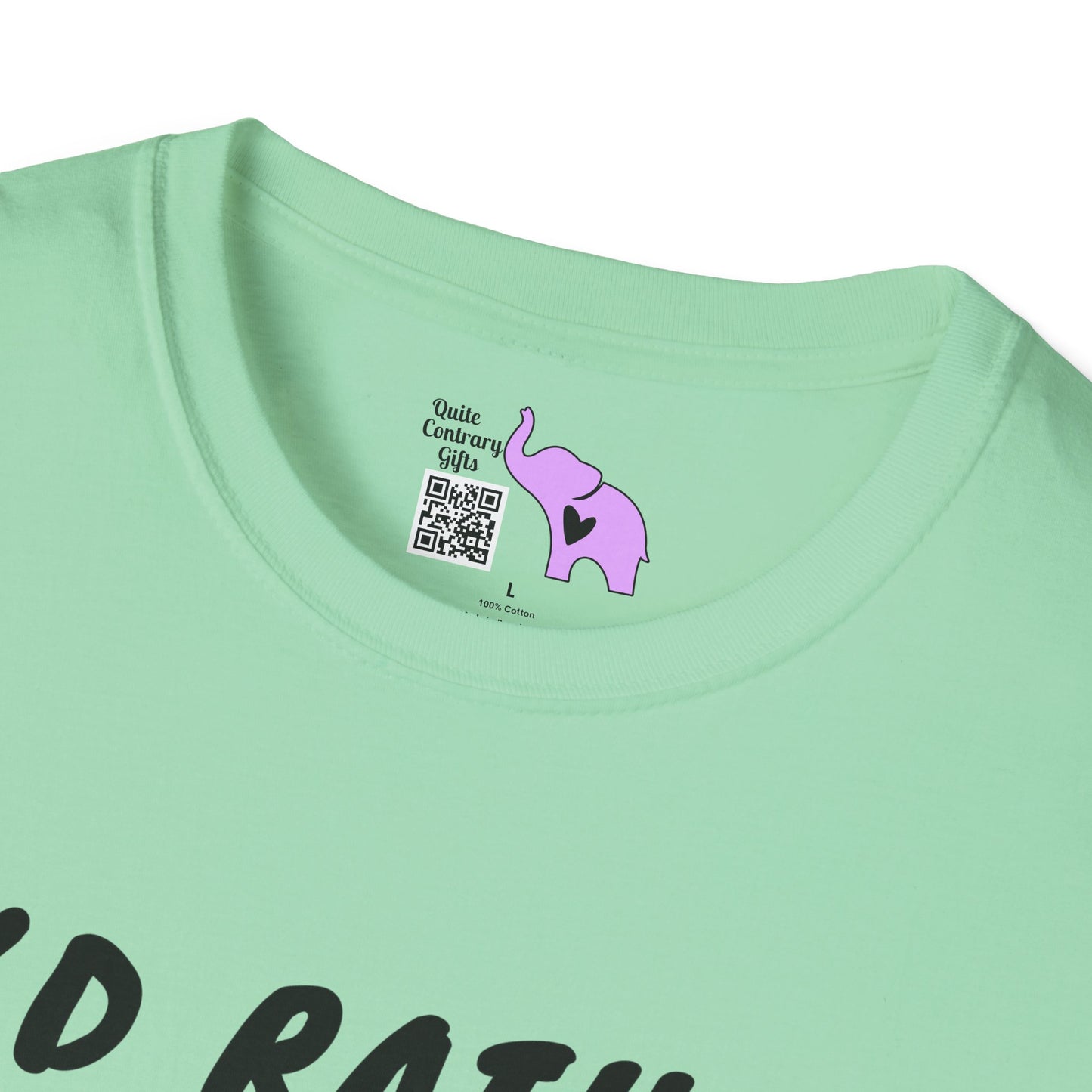 I'd Rather Be Fishing Adult T-shirt