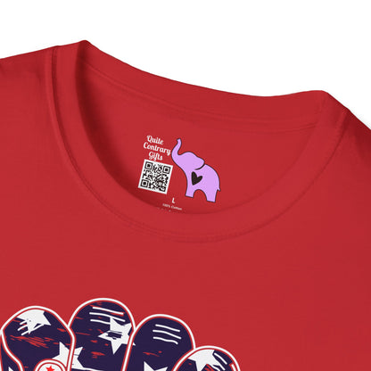 American Proud (Fist) Adult T-shirt