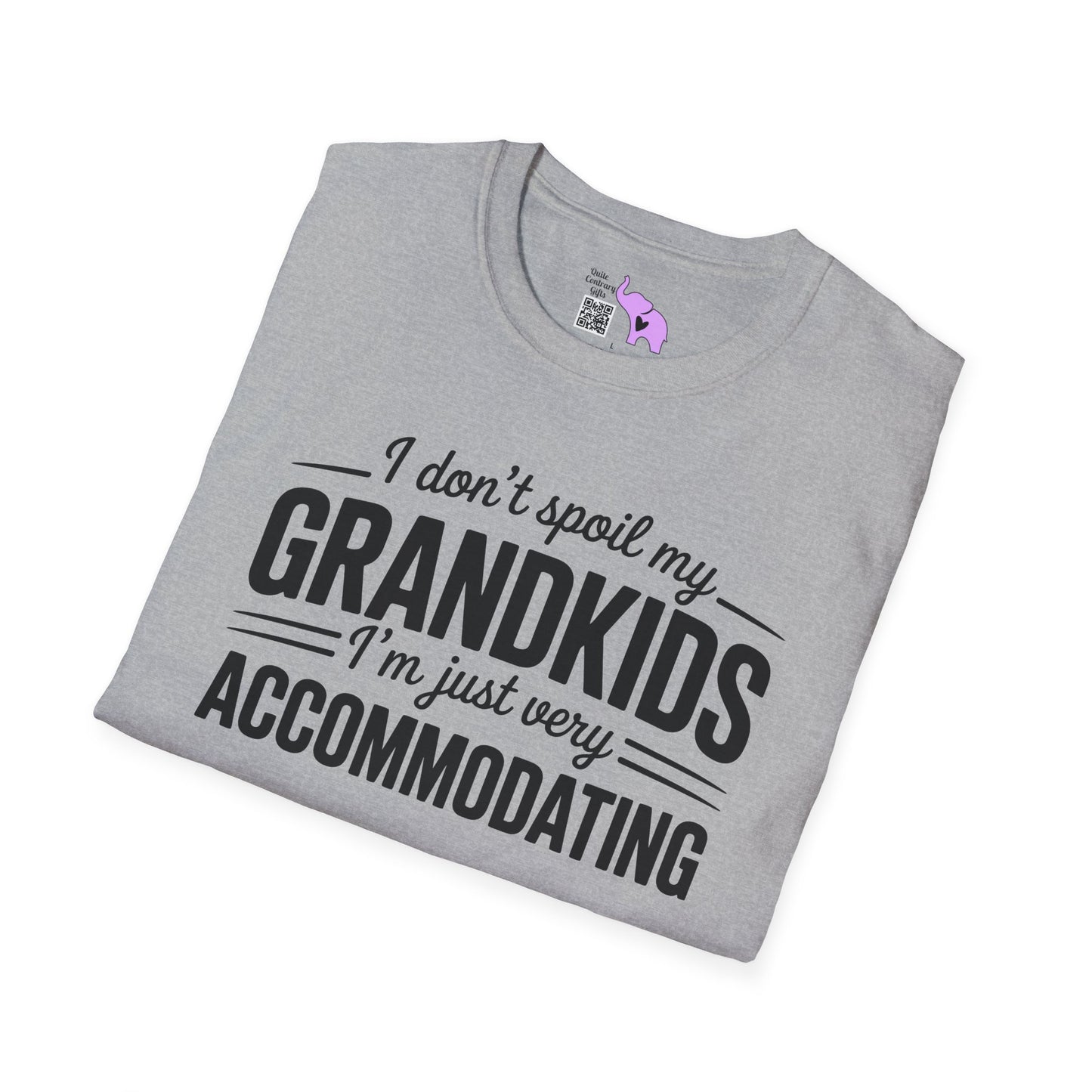 I Don't Spoil My Grandkids I'm Just Very Accommodating Adult T-shirt