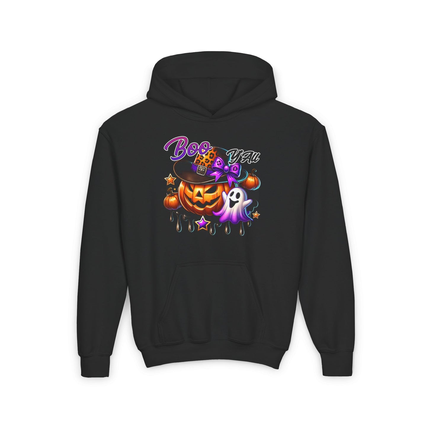 Boo Y'all Youth Heavy Blend Hoodie