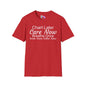 Chart Later Care Now Breathe Once Break Room Coffee Later Adult T-shirt