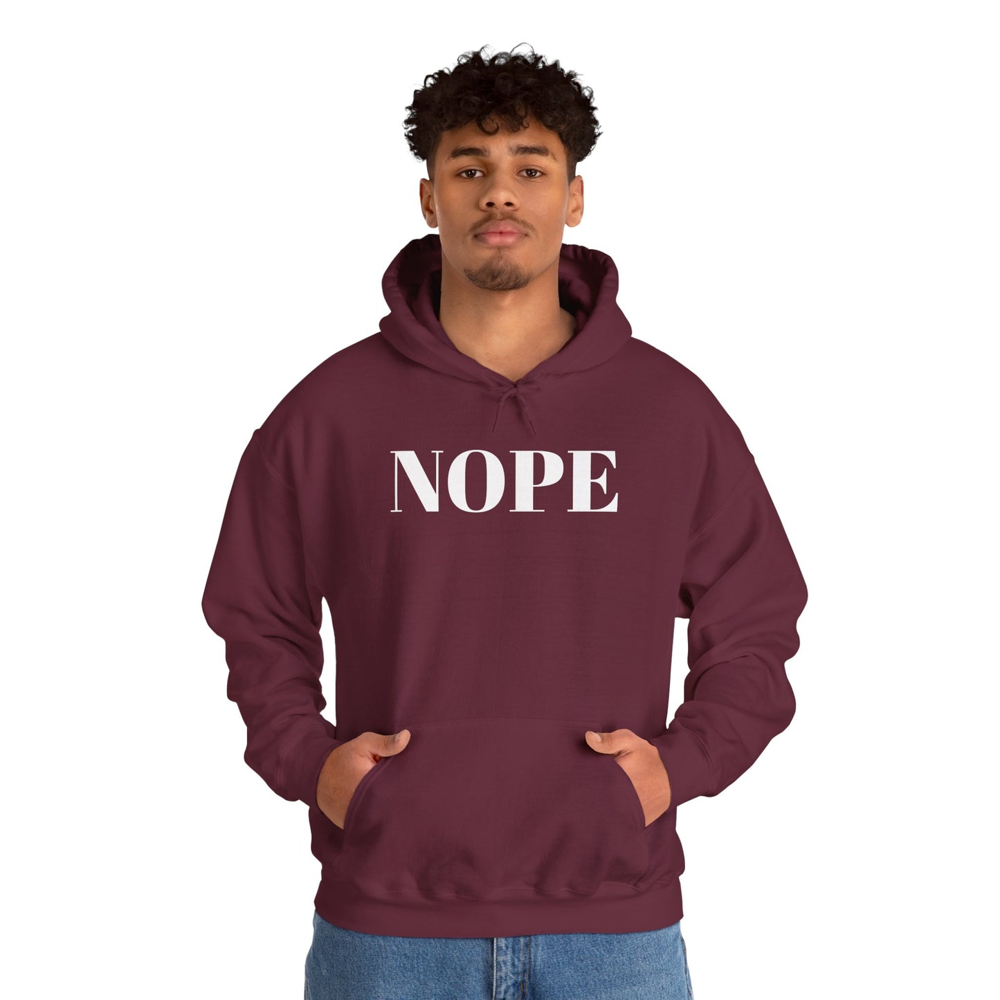 Nope Heavy Blend™ Hooded Sweatshirt