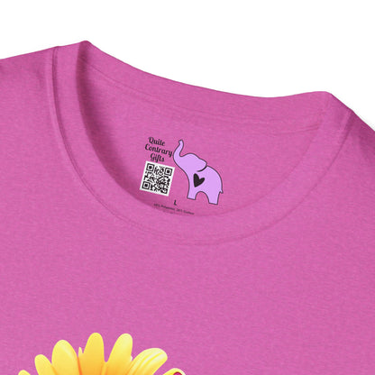 Cool Sunflower Kitten 2 Adult T-shirt