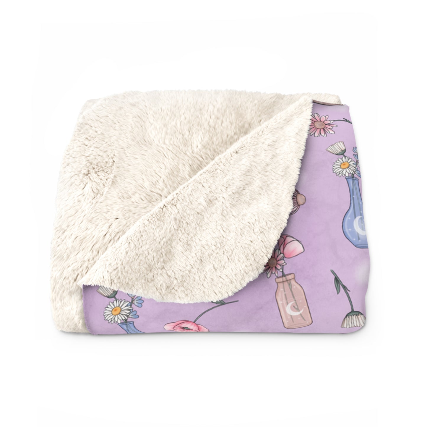 Lilac Meadow Keepsakes Fleece Blanket