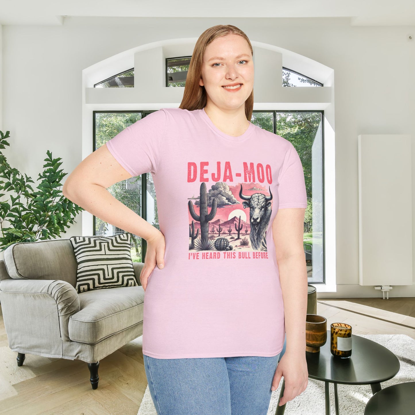 Deja Moo Adult T-shirt