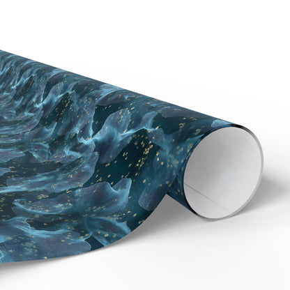 Midnight Sheer & Lace Wrapping Paper