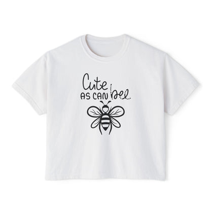 Cute As A Bee Women's Boxy Tee