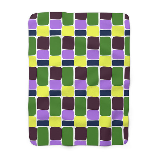 Stack Attack Sherpa Fleece Blanket