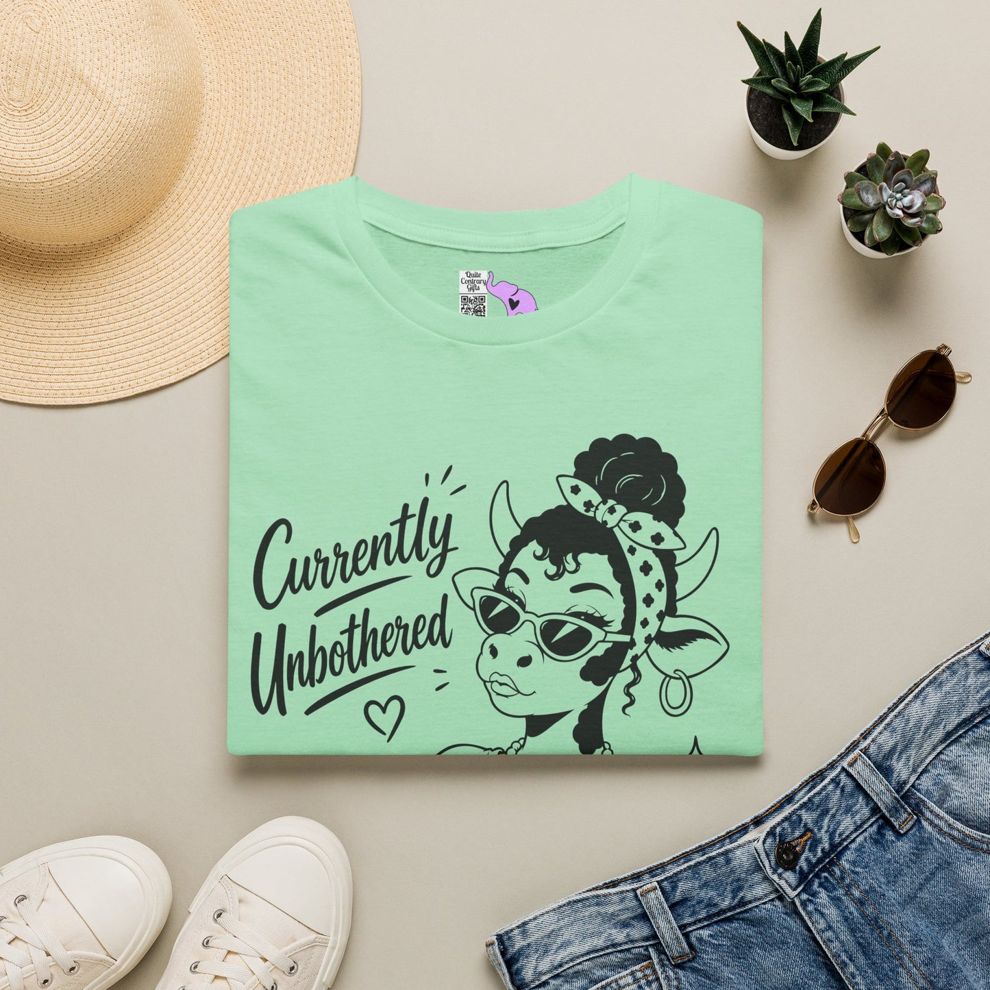 Currently Unbothered Adult T-shirt