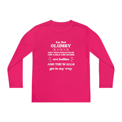 I'm Not Clumsy Youth Long Sleeve Tee