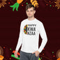 Happy Kwanzaa (Sunflower) Adult Long Sleeve Tee