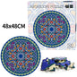 Artistic Round Puzzle Collection – Colorful 500 Piece Designs