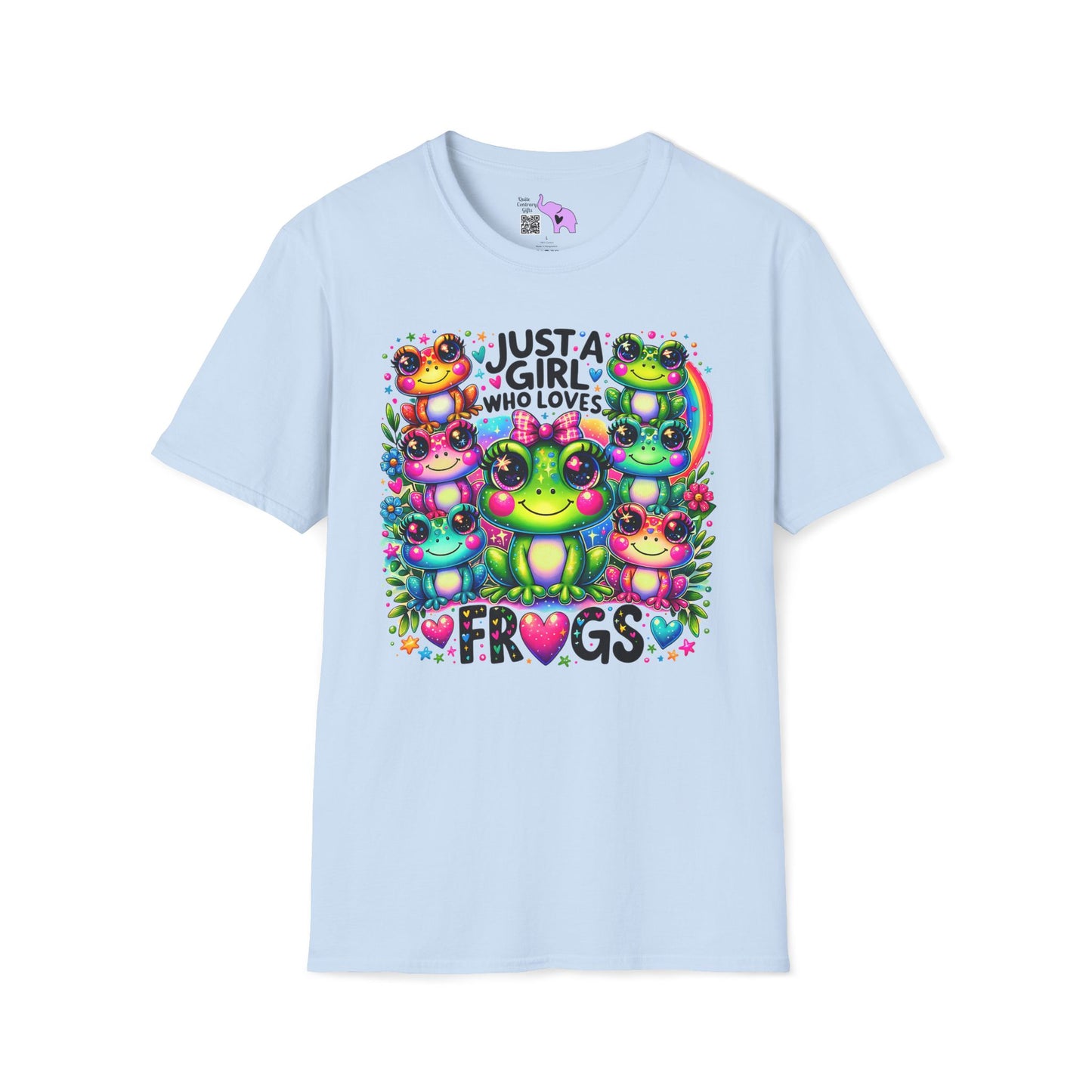 Just A Girl Who Loves Frogs Adult T-shirt
