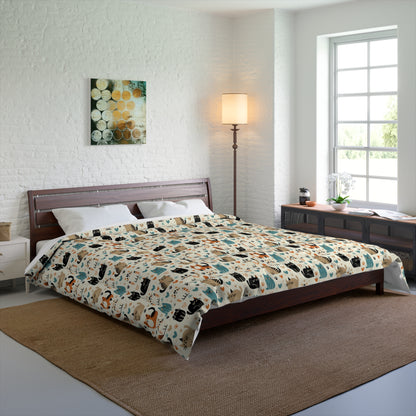 Whiskered Wonders Comforter