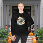 Creepy Ghost 11 Adult Long Sleeve Tee