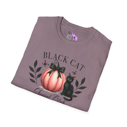 Black Cat Social Club Adult T-shirt