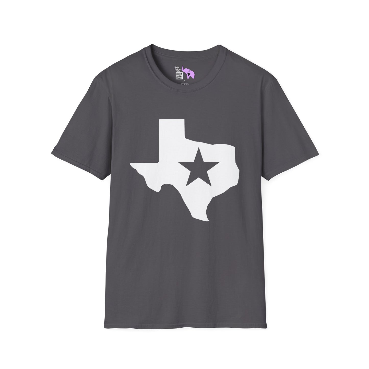 Texas w/Star Adult T-shirt
