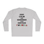 Keep Calm and Remember Your Heritage Kwanzaa Adult Long Sleeve Tee