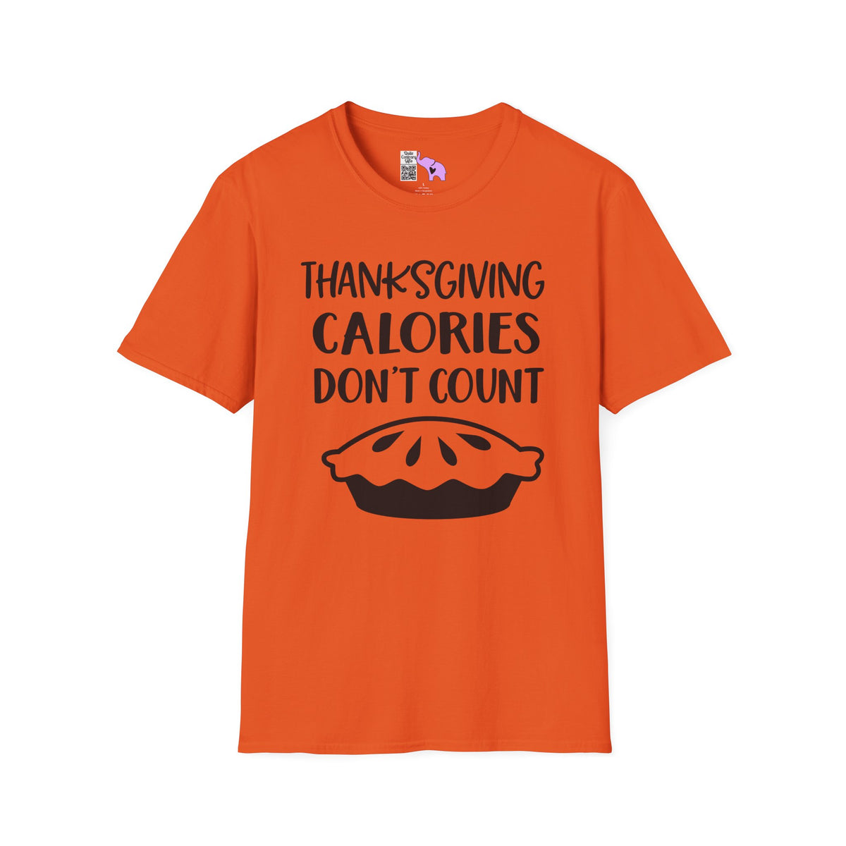 Thanksgiving Calories Don't Count Adult T-shirt
