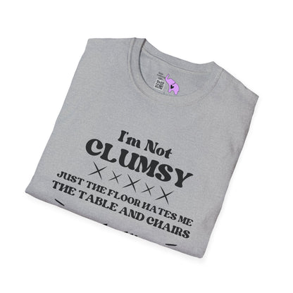 I'm Not Clumsy Adult T-shirt
