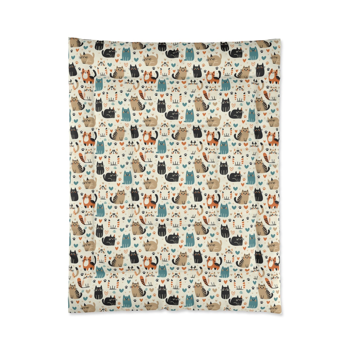 Whiskered Wonders Comforter