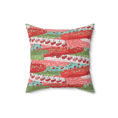 Cherry Lane Throw Pillow
