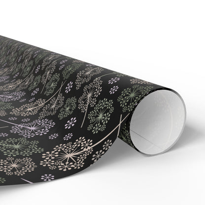 Dandelion Nightfall Wrapping Paper