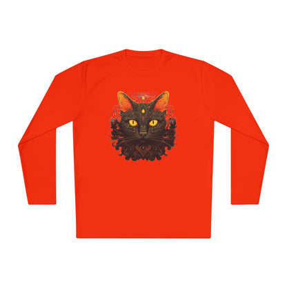 Creepy Black Cats 2 Adult Long Sleeve Tee