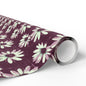 Purple Tide Petals Wrapping Paper