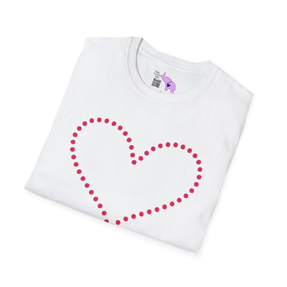 Heart 3 Adult T-shirt