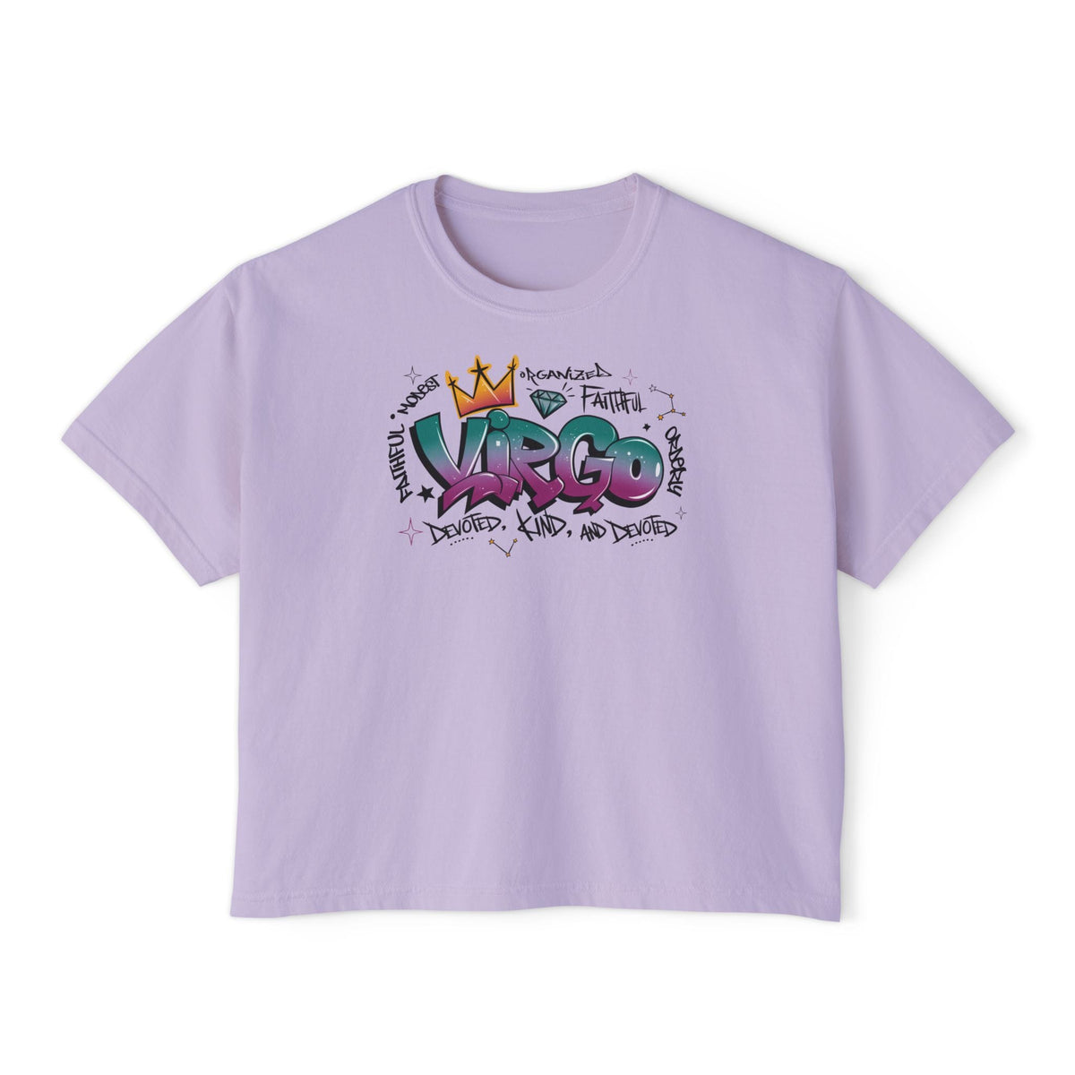 Virgo Street Art Women's Boxy Tee