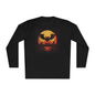 Creepy Bats Over Moon 16 Adult Long Sleeve Tee