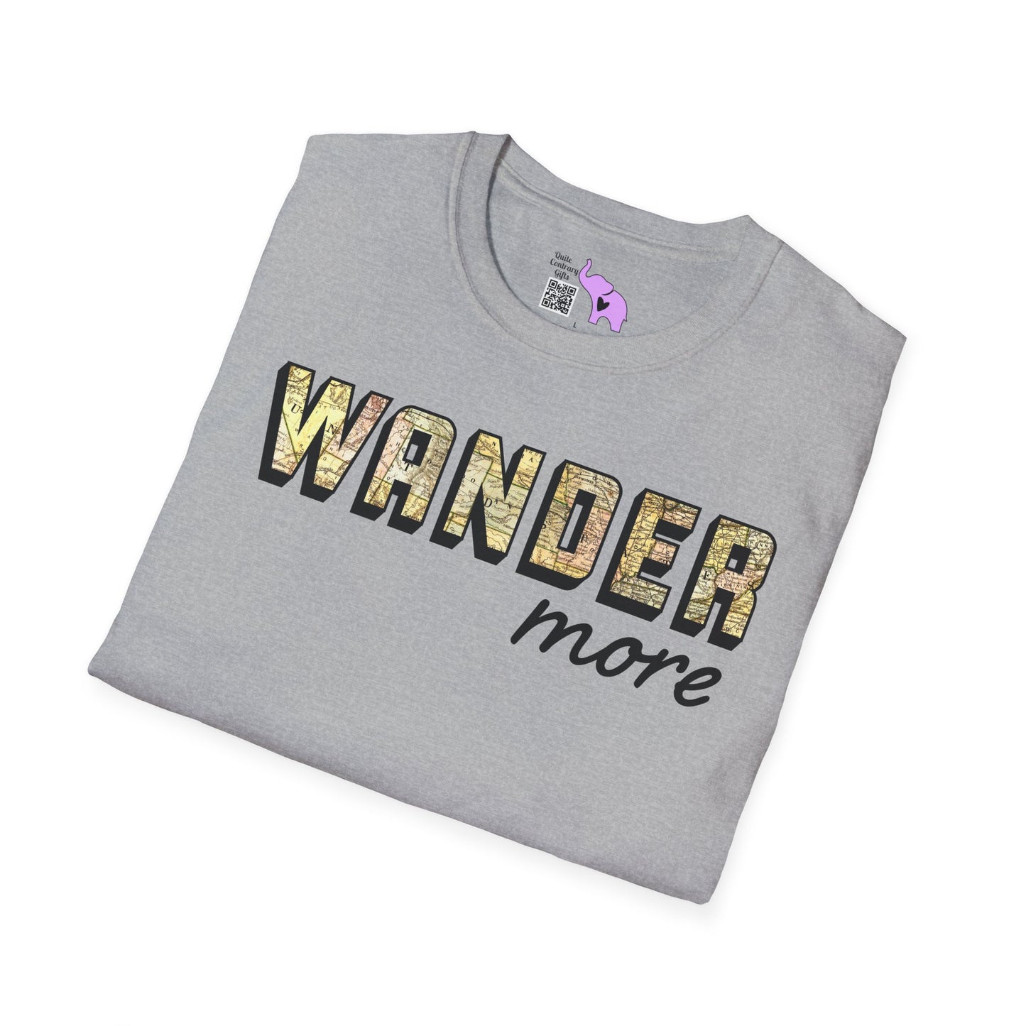 Wander More Adult T-shirt