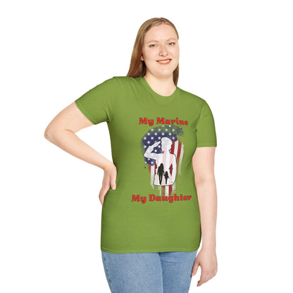 My Marine My Daughter (Mom) T-shirt