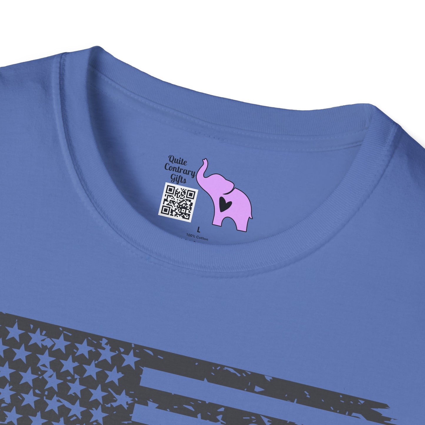 Best Dad Ever (Flag) Adult T-shirt