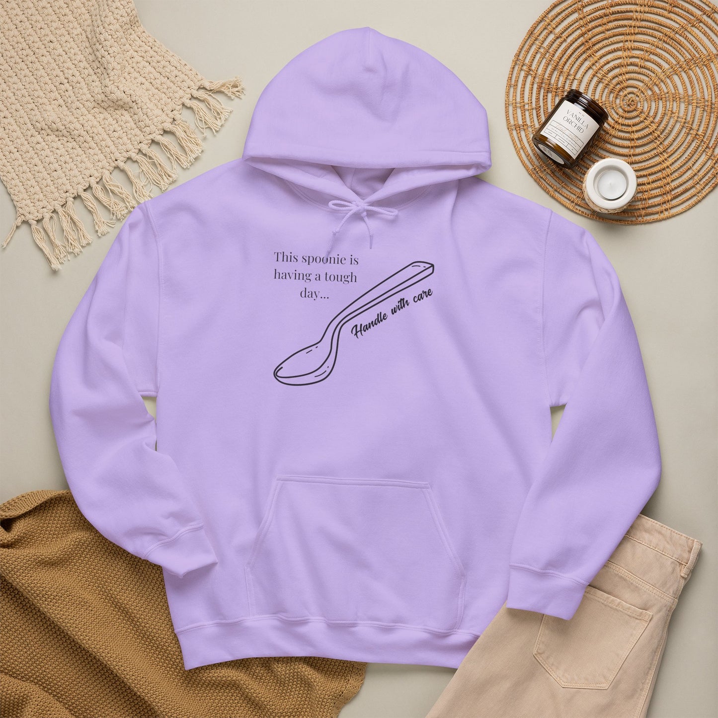 This Spoonie Is Having A Tough Day Adult Heavy Blend™ Hoodie