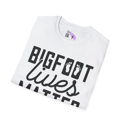 Bigfoot Lives Matter Adult T-shirt