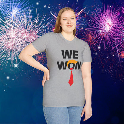 We Won (Hair) Adult T-shirt