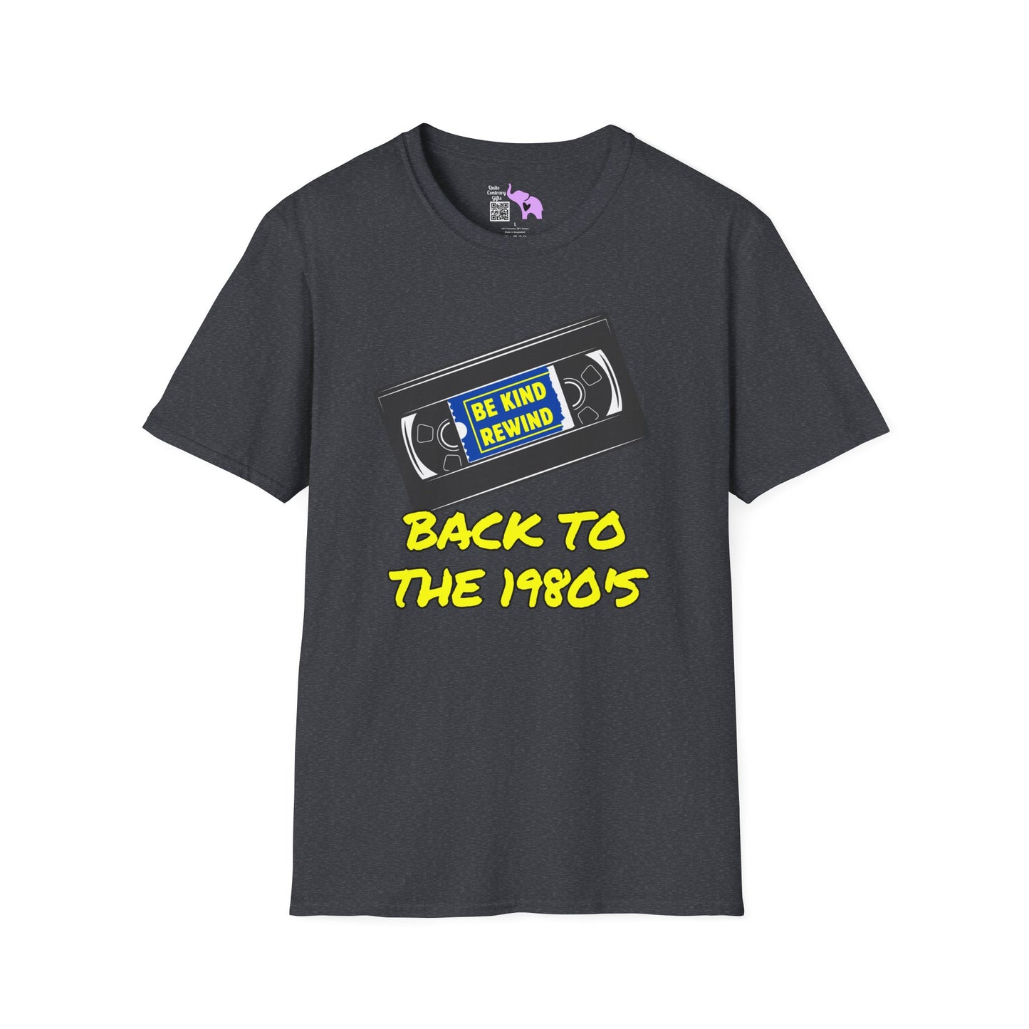 Be Kind Rewind Back to the 1980's Adult T-shirt