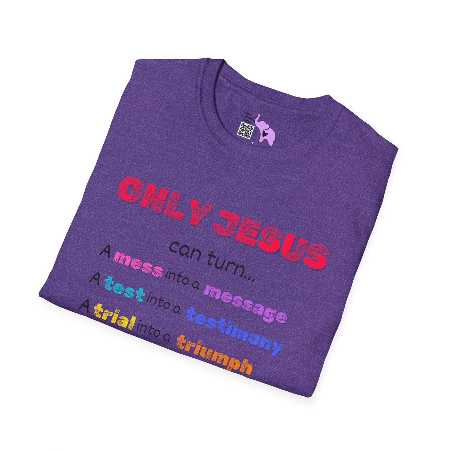 Only Jesus Adult T-shirt