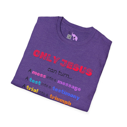 Only Jesus Adult T-shirt