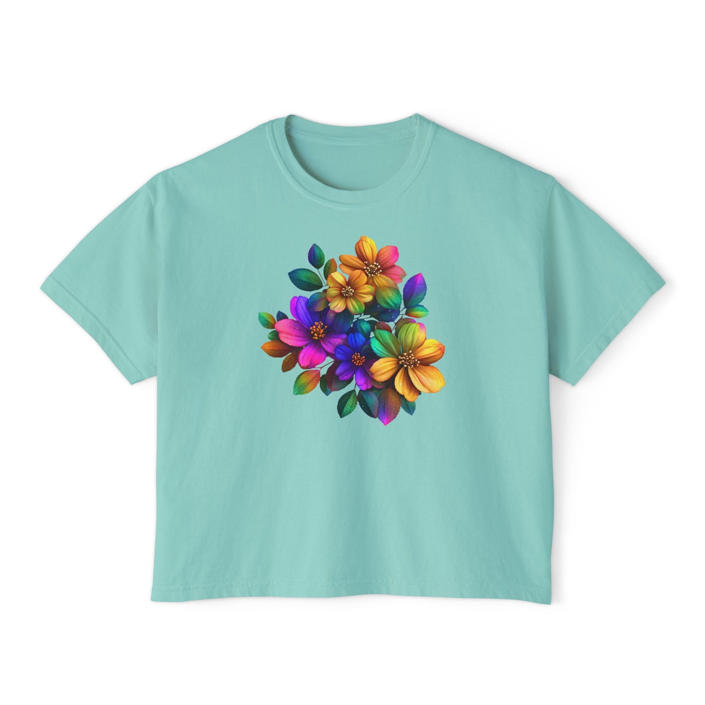 Burst of Bloom Women's Boxy Tee