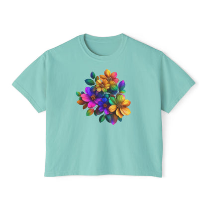 Burst of Bloom Women's Boxy Tee