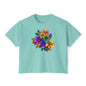 Burst of Bloom Women's Boxy Tee