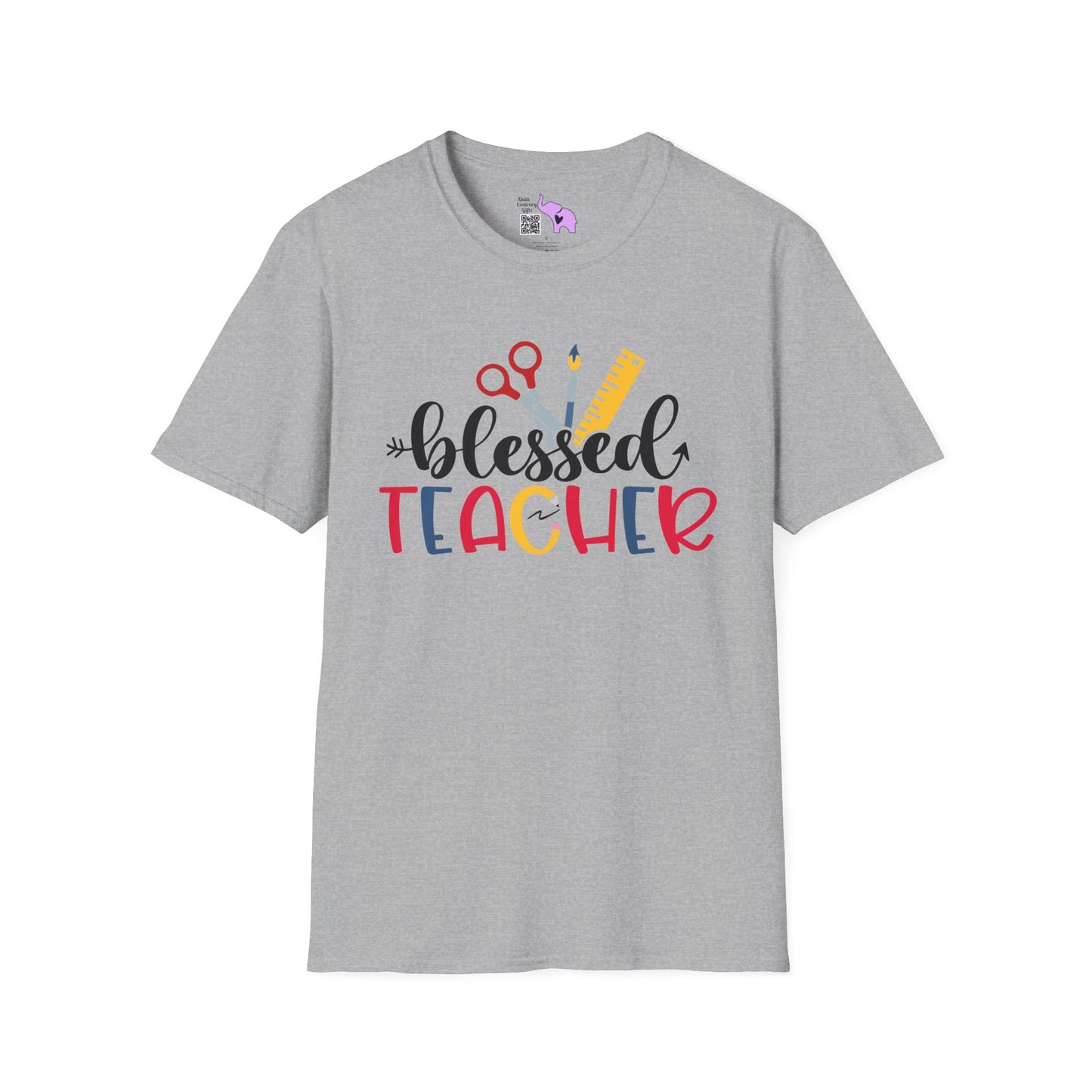 Blessed Teacher Adult T-shirt